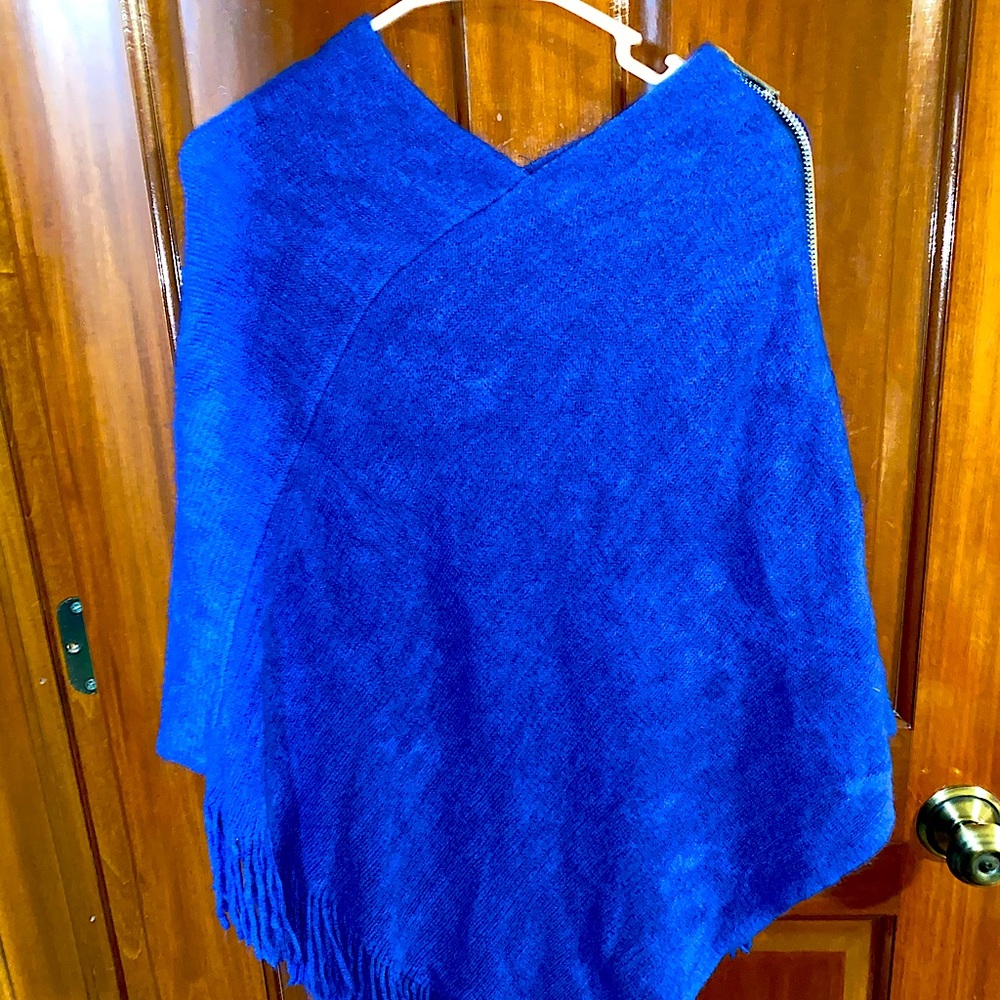 Royal Blue Shawl